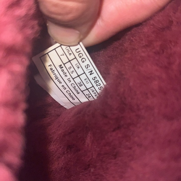 Burgundy UGGS - Picture 5 of 6